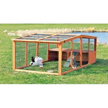 TRIXIE PET PRODUCTS TRIXIE Pet Products 62285 Outdoor Run With Mesh Cover; Extra Large 62285
